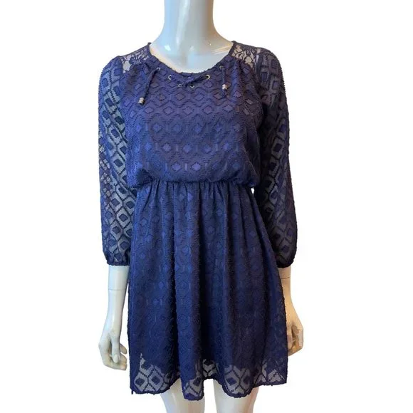 sachin and babi light blue dress Dress The Population Dresses main image 1